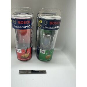 Bosch 85213MC 1/8 In. Solid Carbide Double Flute Straight Router Bit